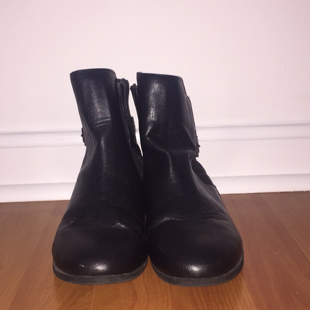 Black booties